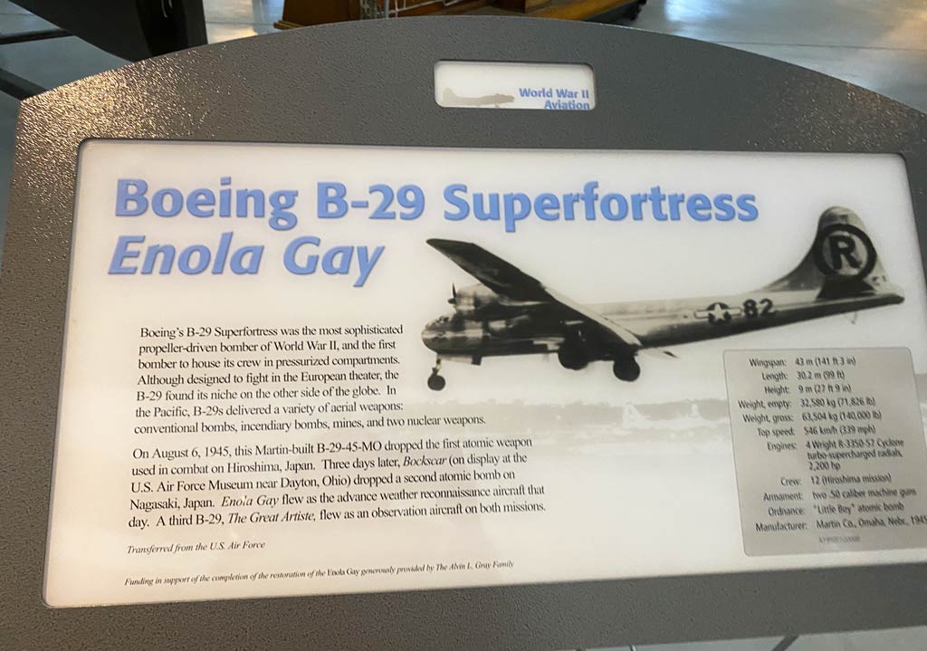 Description of Boeing B-29 Superfortress